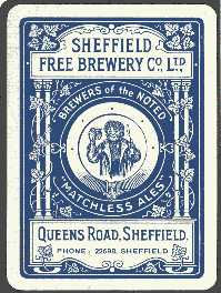 A rare Sheffield card