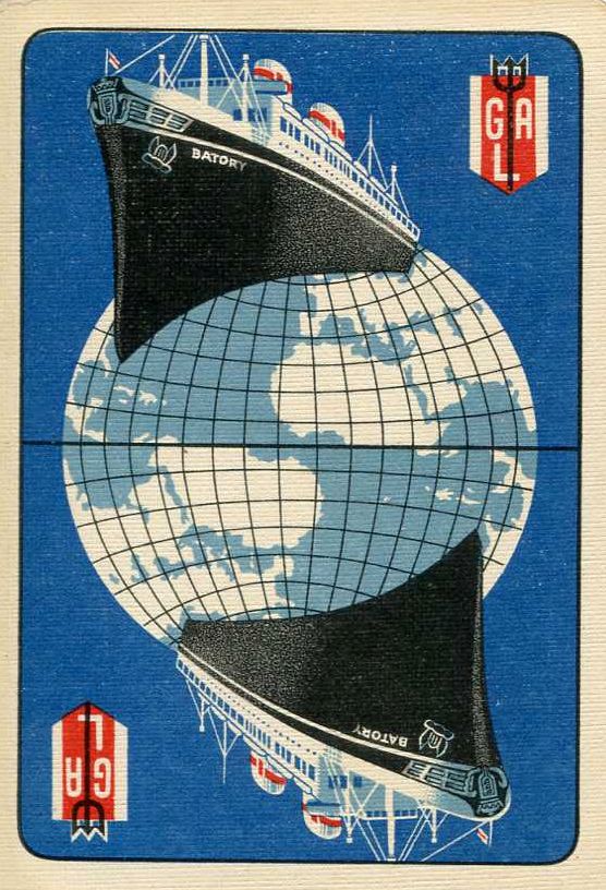 shipping playing card