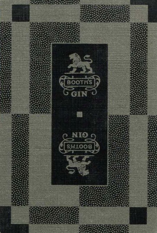 Booths Gin playing card